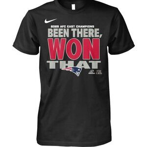 Patriots AFC East Division Champions Been There Won That Locker Room 2025 Shirt